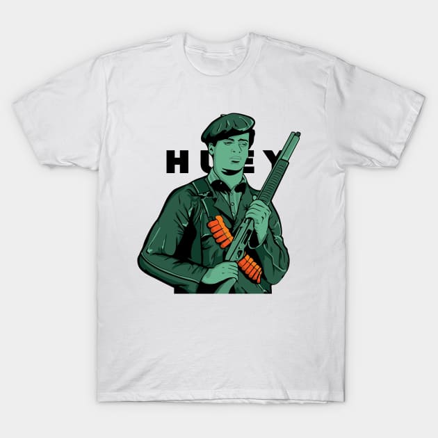 Huey P Newton T-Shirt by Amaze